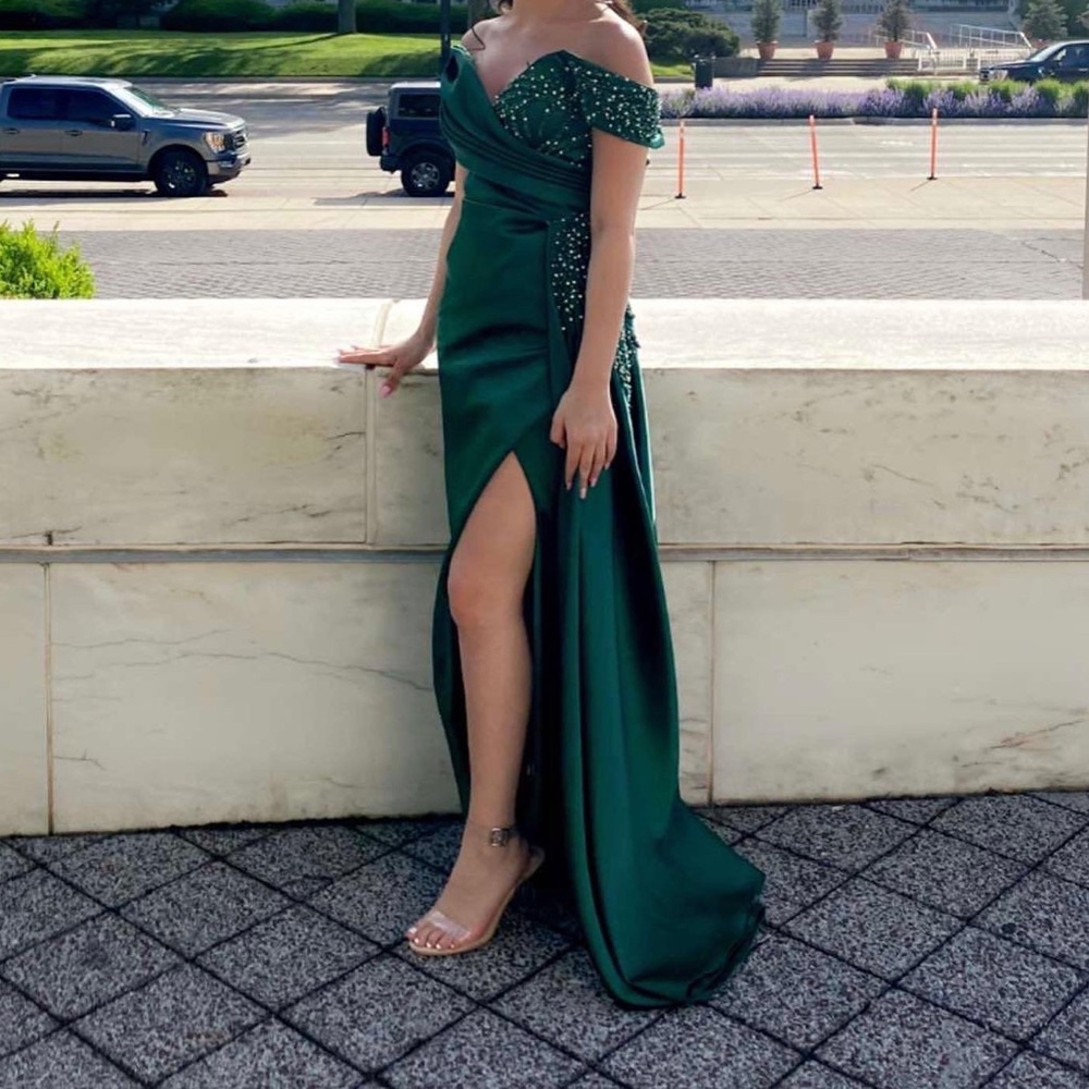 Emerald Green formal dress